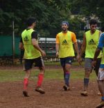 Ranbir Kapoor snapped at soccer match in Mumbai on 30th Aug 2015